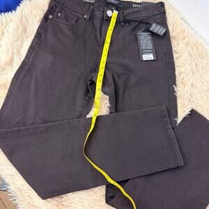 Liverpool Los Angeles Relaxed Straight Jeans Expresso Brown 29x32 NWT